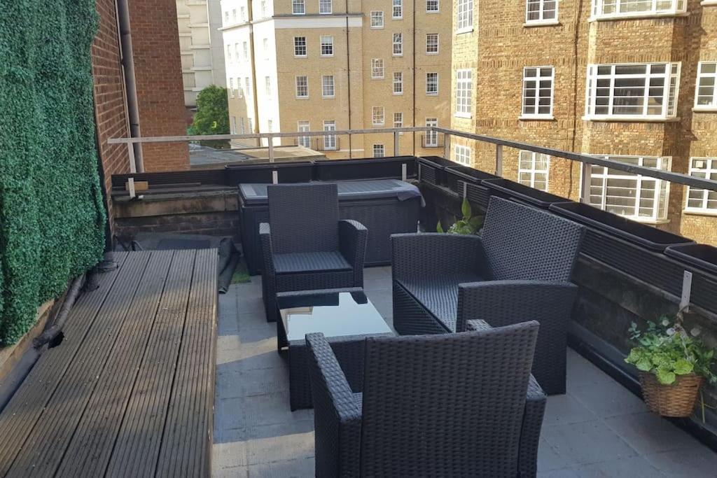 Studio Apt With Huge Balcony Near Oxford St - Marble Arch - Hydepark Londen Buitenkant foto