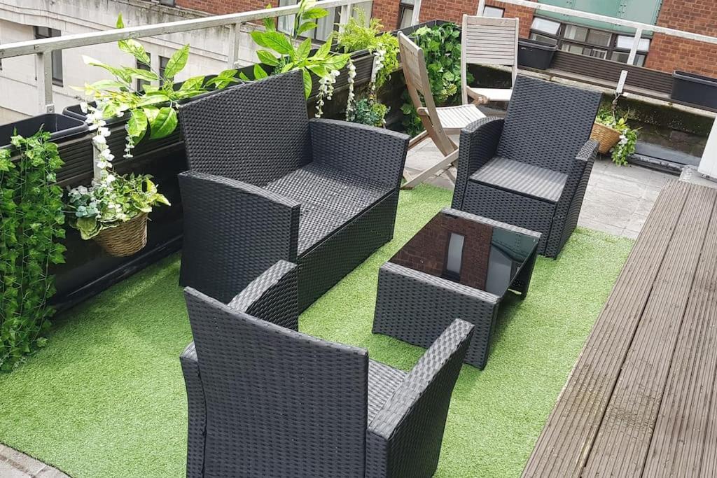Studio Apt With Huge Balcony Near Oxford St - Marble Arch - Hydepark Londen Buitenkant foto